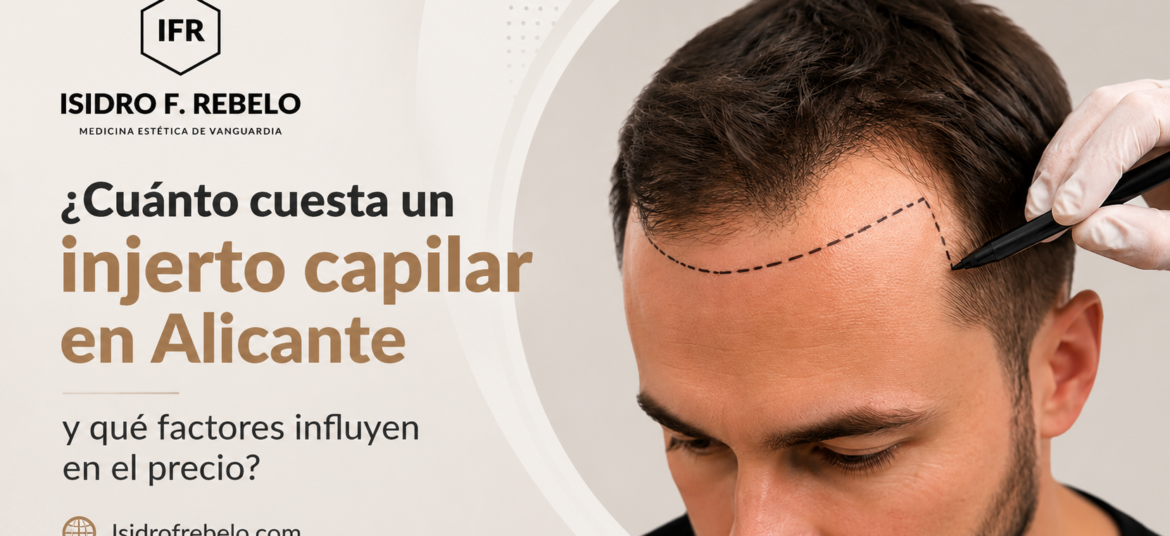 ¿Cuánto cuesta un injerto capilar en Alicante y qué factores influyen en el precio