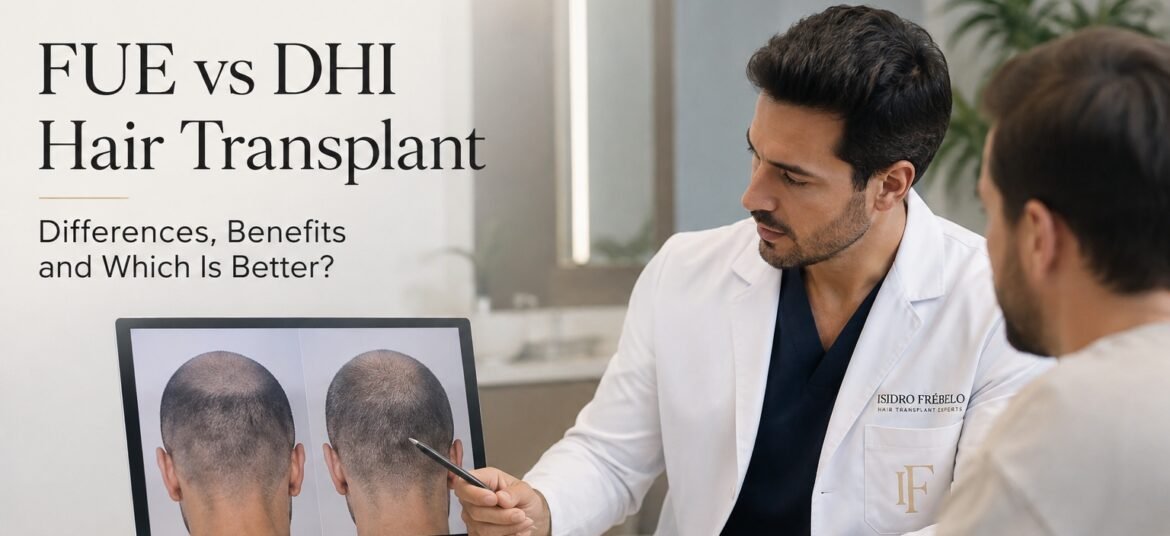 FUE vs DHI Hair Transplant