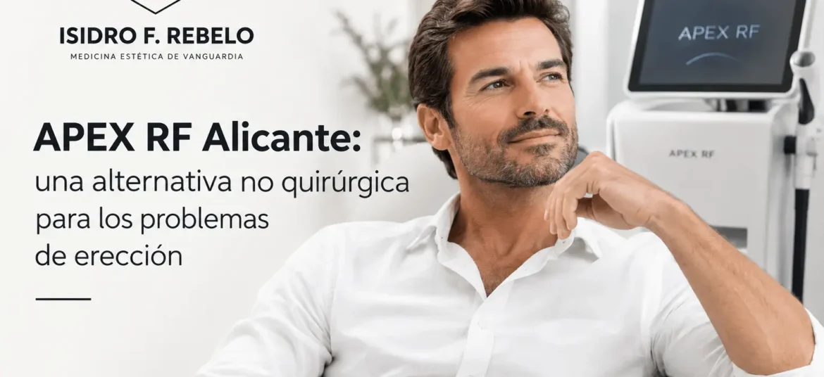 APEX RF Alicante: una alternativa no quirúrgica para los problemas de erección