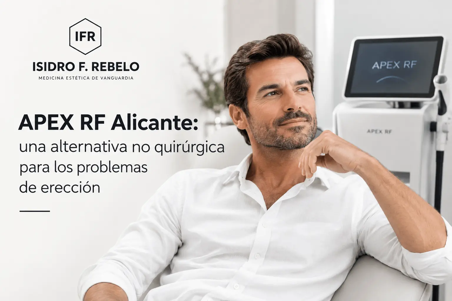 APEX RF Alicante: una alternativa no quirúrgica para los problemas de erección