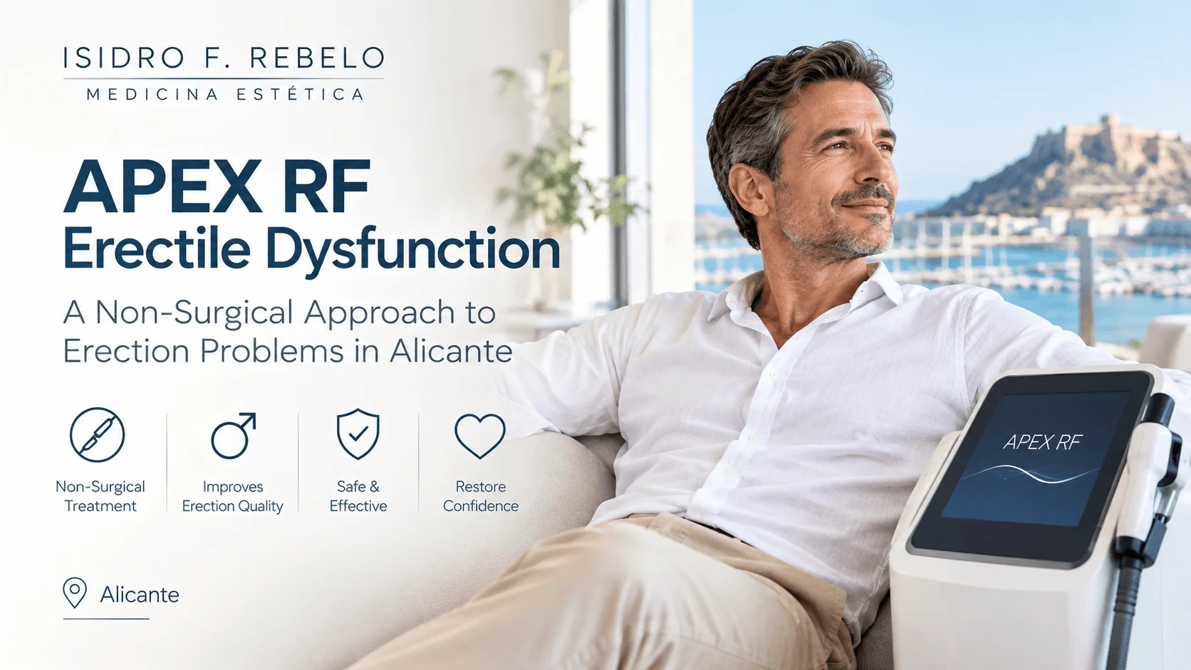 APEX RF Erectile Dysfunction: A Non-Surgical Approach to Erection Problems in Alicante